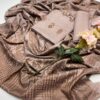 marina suit with wool shawl