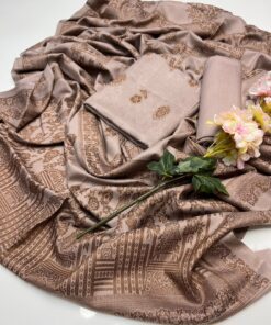 marina suit with wool shawl
