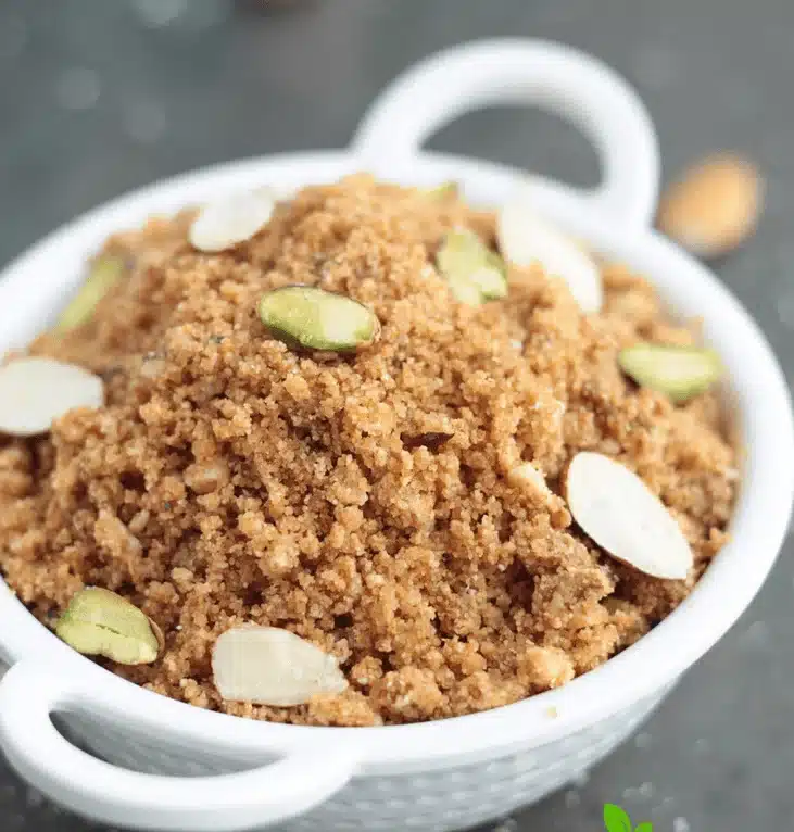 Homemade Panjiri in Desi Ghee for Weakness, Organic Powerful Tonic