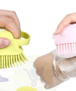 silicone massage bath brush