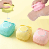 silicone massage bath brush