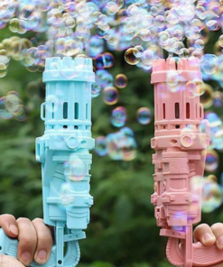 Automatic Water Bubble Gun Toy For Kids