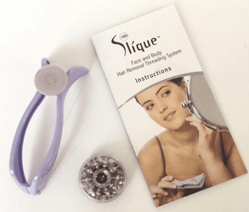 Slique Hair Threading Machine Purple