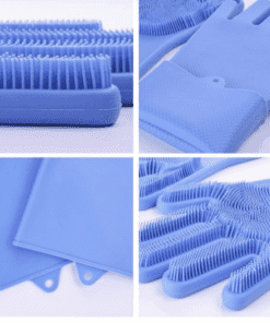 washing Gloves with scrubber